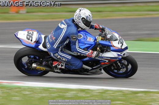 2008-05-11 Monza 3044 Suzuki GSX R European Cup - Lorenzo Luciani